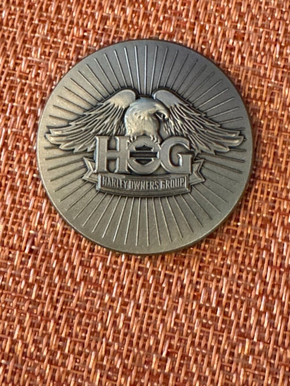 Harley-Davidson H.O.G. 2015 LA Rally Commemorative Coin Official Riding Club Col